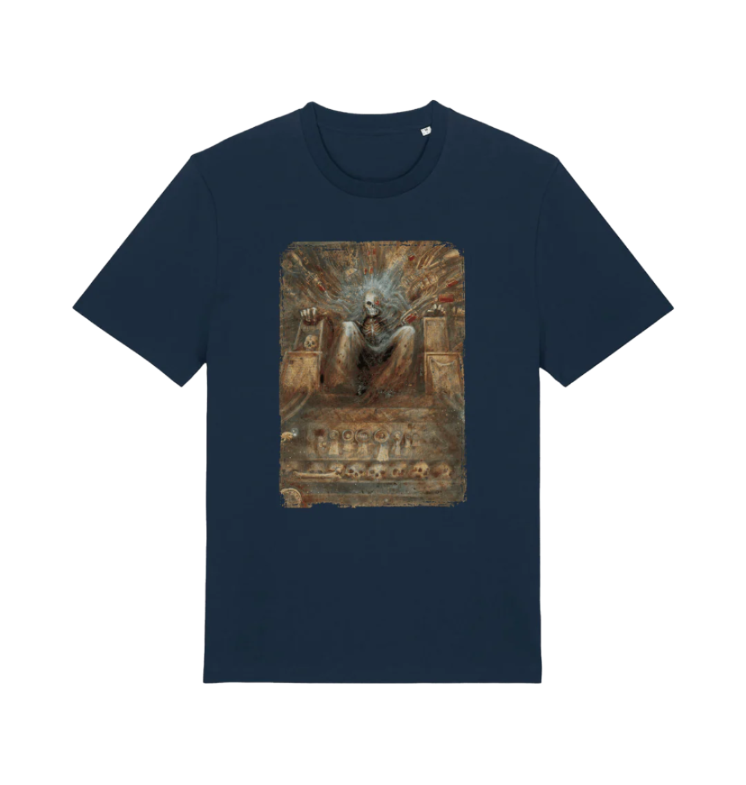 French Navy Printed T-shirt